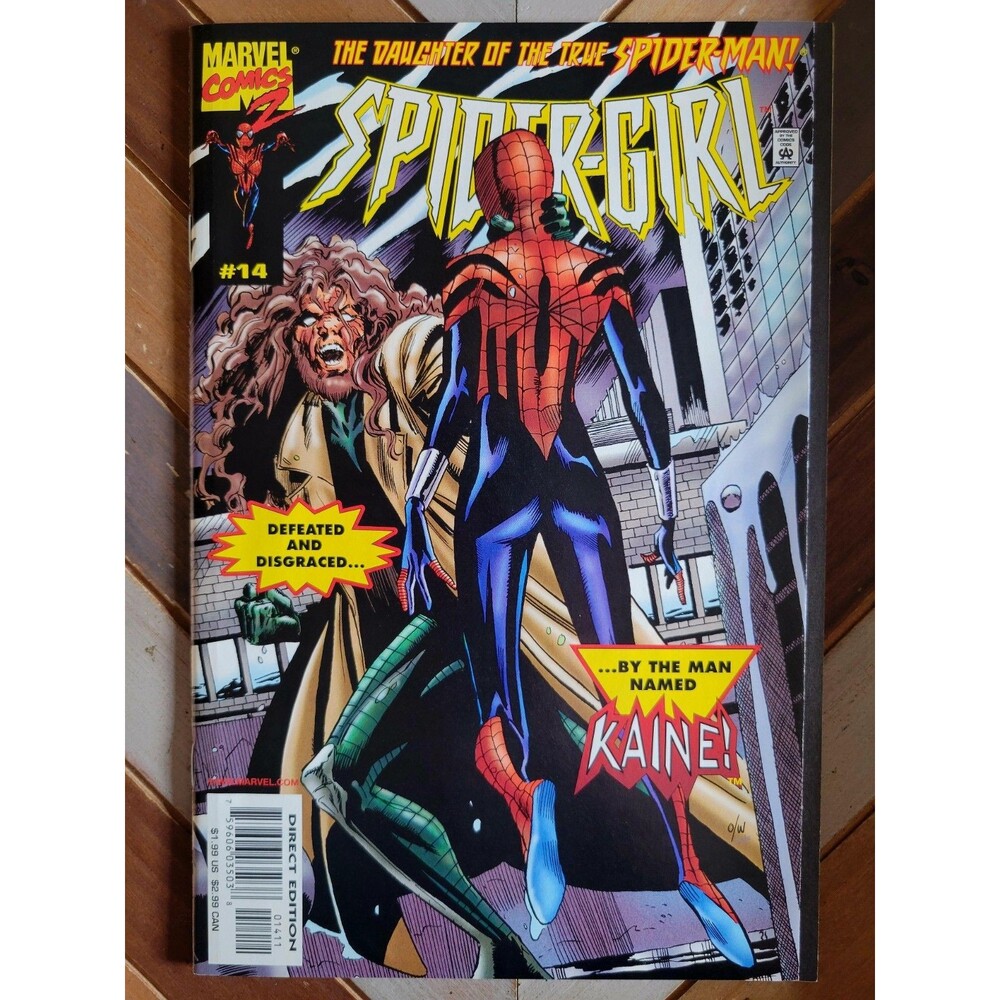Spider-Girl #14 (Marvel 1999) Kaine & Darkdevil! Olliffe & Williamson Art (7.0)